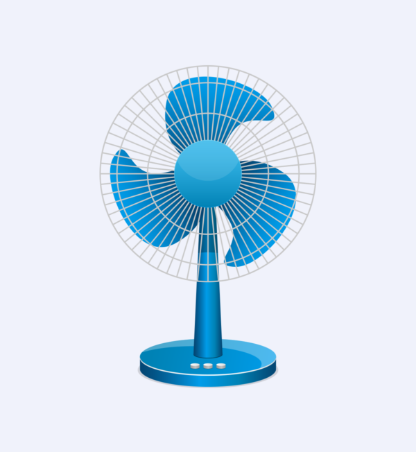 Europe Hot Sell Model 16inch Oscillating Remi Standing Table Desk Fan - Image 2