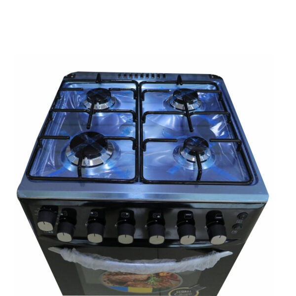 FLORSA 50*55 FLORSA Gas cooker-black color