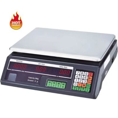 30kg electronic fruit vegetable price computing scale digital price weighing scale