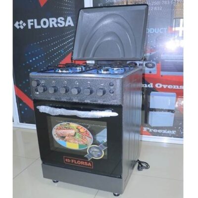 Gas Cooker Stove Florsa 60*60G Full Gas Cooker with 4 Burners of Gas and Gas Oven